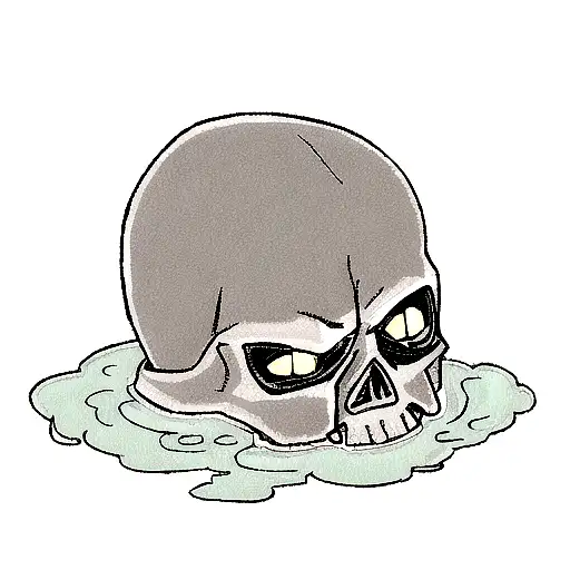 Melted Skull