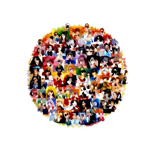 Disney Characters Collage