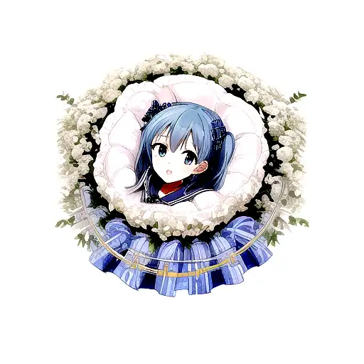 Anchor Roses Blue Plaid