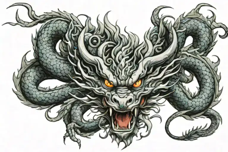 Chinese Dragon Emerging