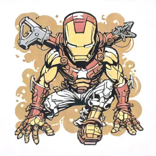 Iron Man Luffy Pirate