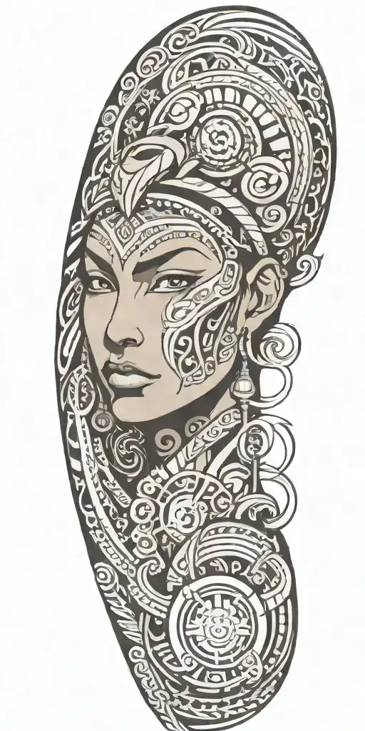 Filipino Tribal Sleeve