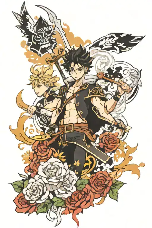 Black Clover Anime Inspired