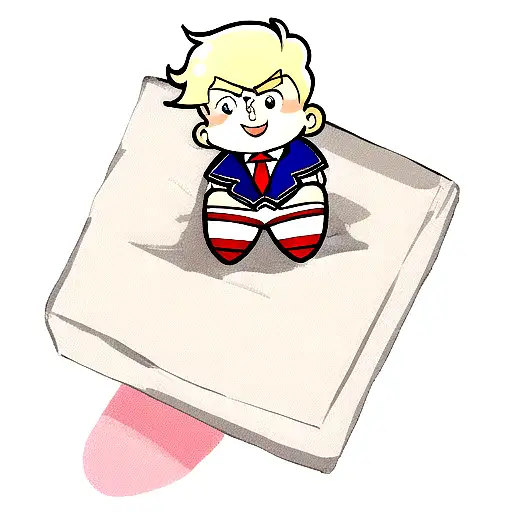 Donald Trump As A Sailor Moon Character