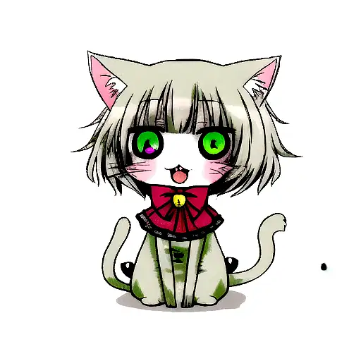 Kawaii Zombie Cat