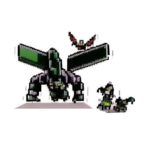 Flying Scorpion As Lego