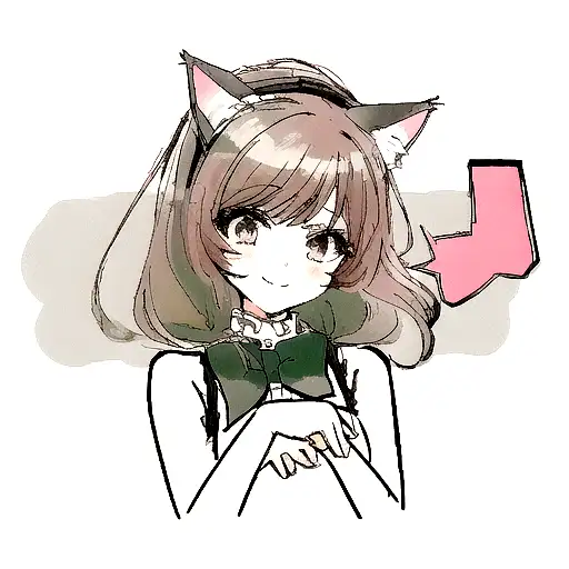 Anime Girl With Cat Ears