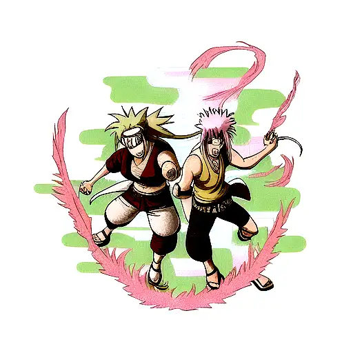 Jiraiya From Naruto And Rayleigh From One Piece