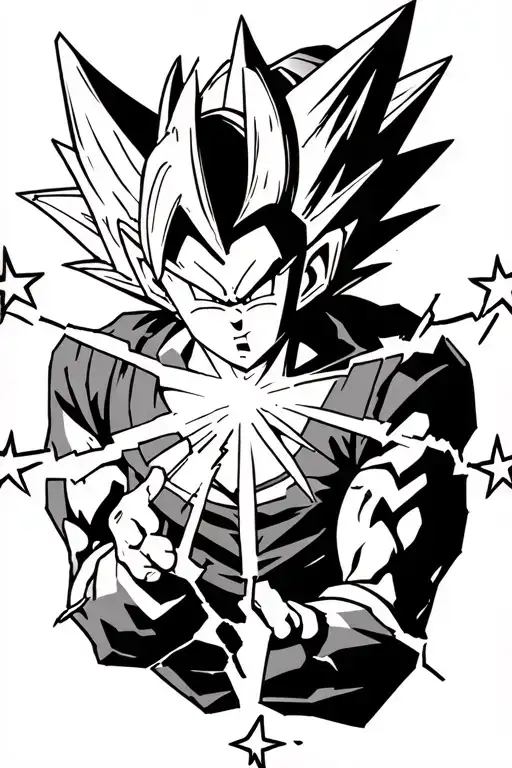 Broken 1-7 Star Dragonball Z