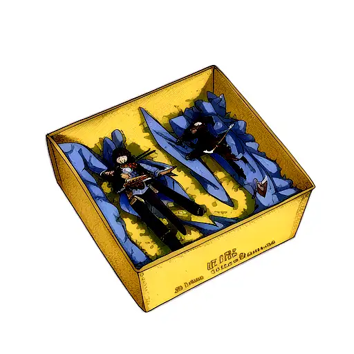 Sword Arts Online In A Rectangular Box Of 5 Inch