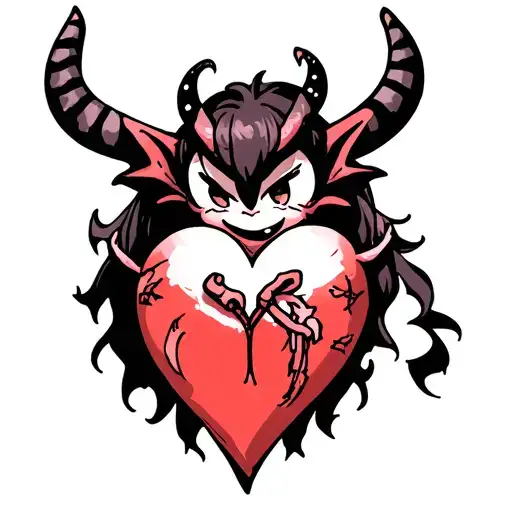 Heart Being Fixed By A Cute Demon