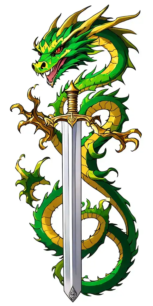 Meliodas Dragon And Sword
