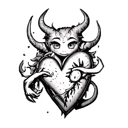 Heart Being Fixed By A Cute Demon