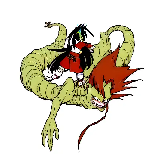 Shenron With Goku And Itachi