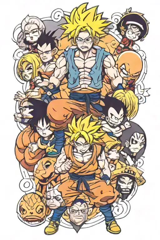 Dragonball Z Naruto One Piece Anime