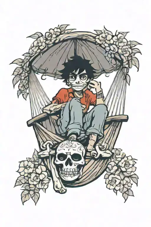 Dante From Disney Movie Coco Sitting In A Hammock