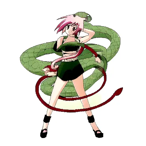 Rose With Snakes