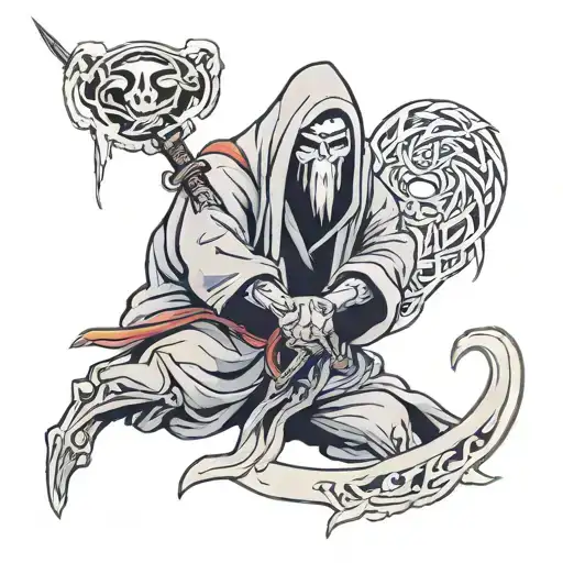 Death Reaper Seal And Jiraiya