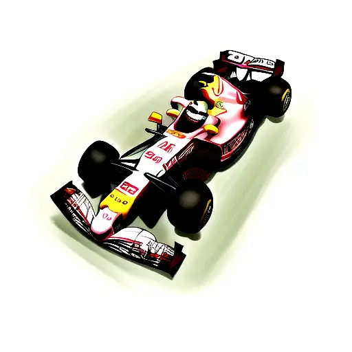 Formula 1 Car Abstract