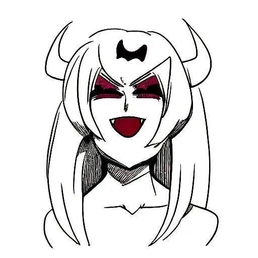 Woman Demon Head