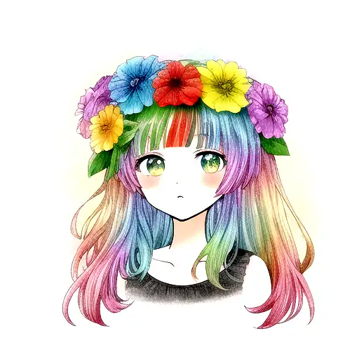 Rainbow Flower