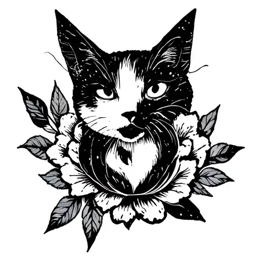 Dark But Simple Small Tattoo Design