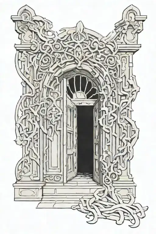 Doors Of Durin Lord Of The Rings Broken Sword