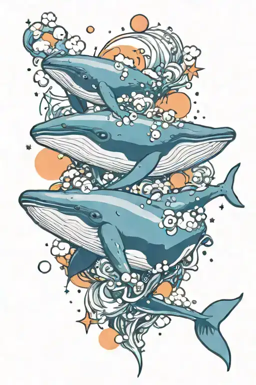 Whale And Space