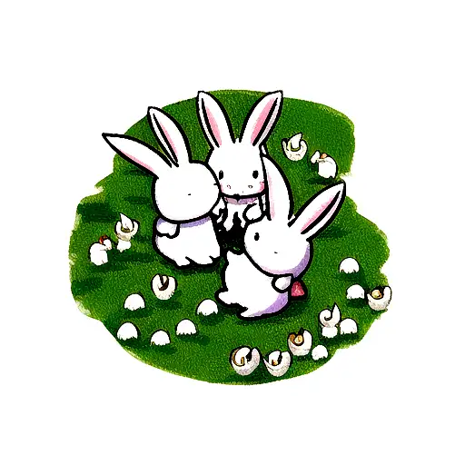 Lily Of The Valley Bunnies