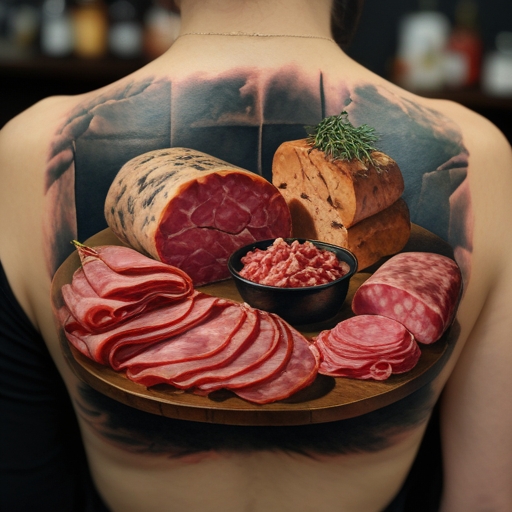 Delicatessen Meats Tattoo idea