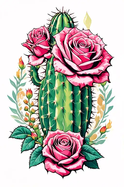 Roses Cactus