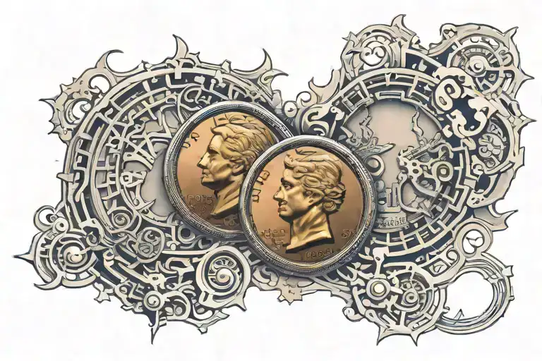 Create A Souvenir Penny With A Sunset