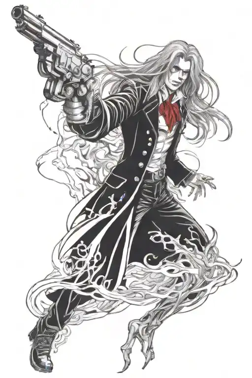 Alucard In Fire