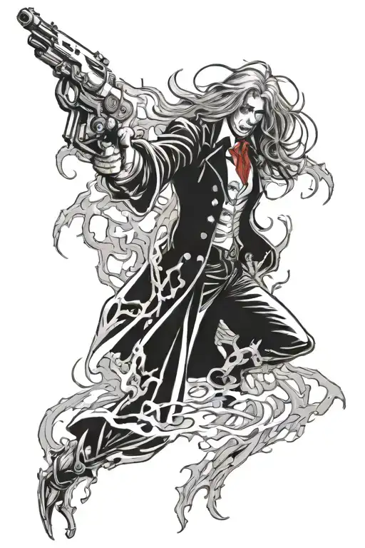 Alucard In Fire