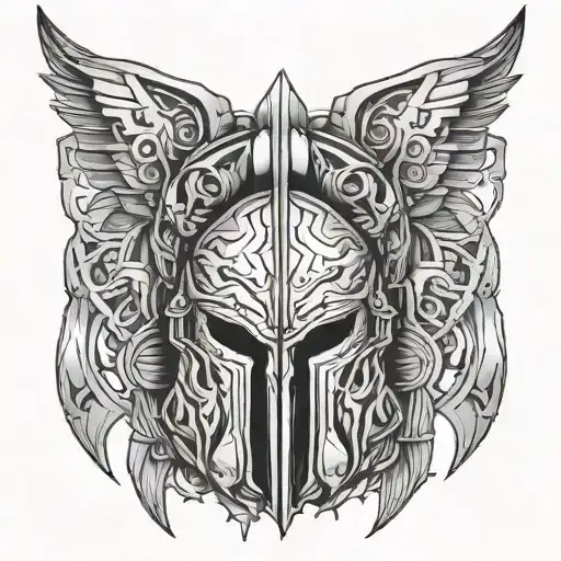 Coverup Spartan Helmet