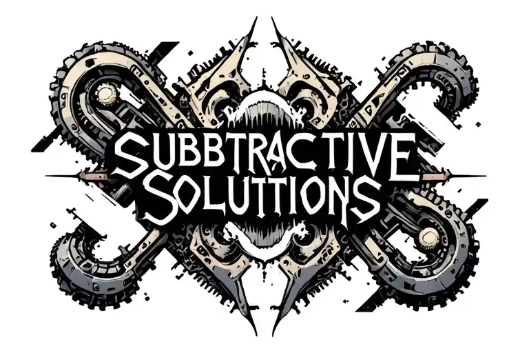 Words 'Subtractive Solutions'