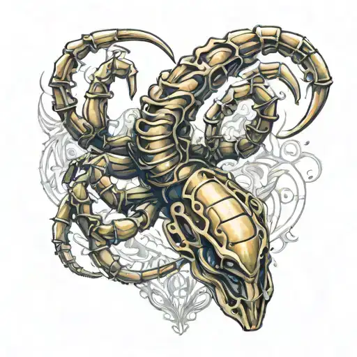 Blonde Female As Scorpion