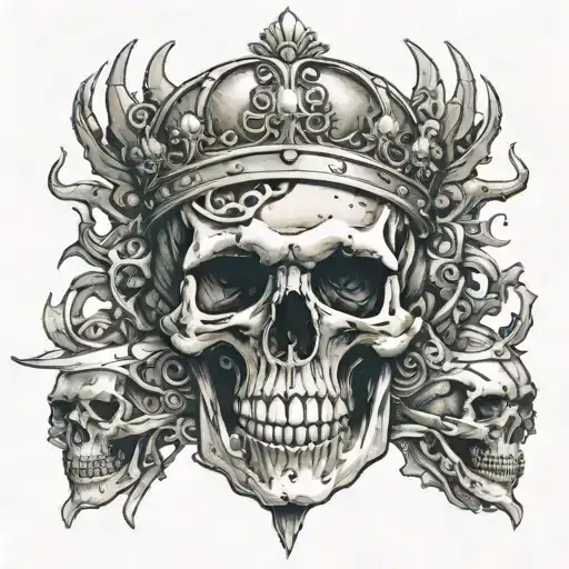 Skull In A Crown