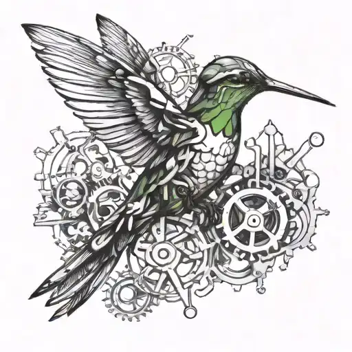 Hummingbird Made Of Junk Parts Incorporated