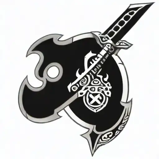 Scorpio Sword Of Justice And Shield