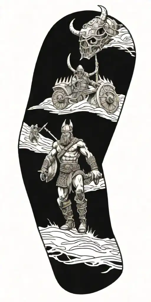 Viking Warriors Journey To Victory