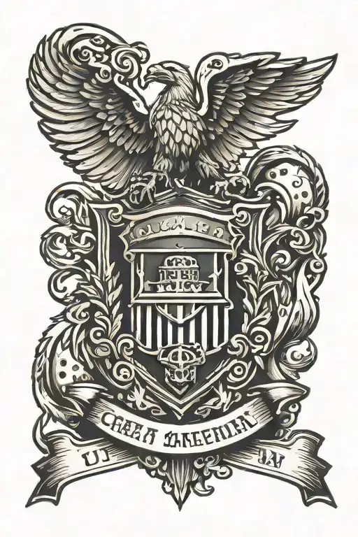Create A Logo For The Great American Academy Crest With No Lettering