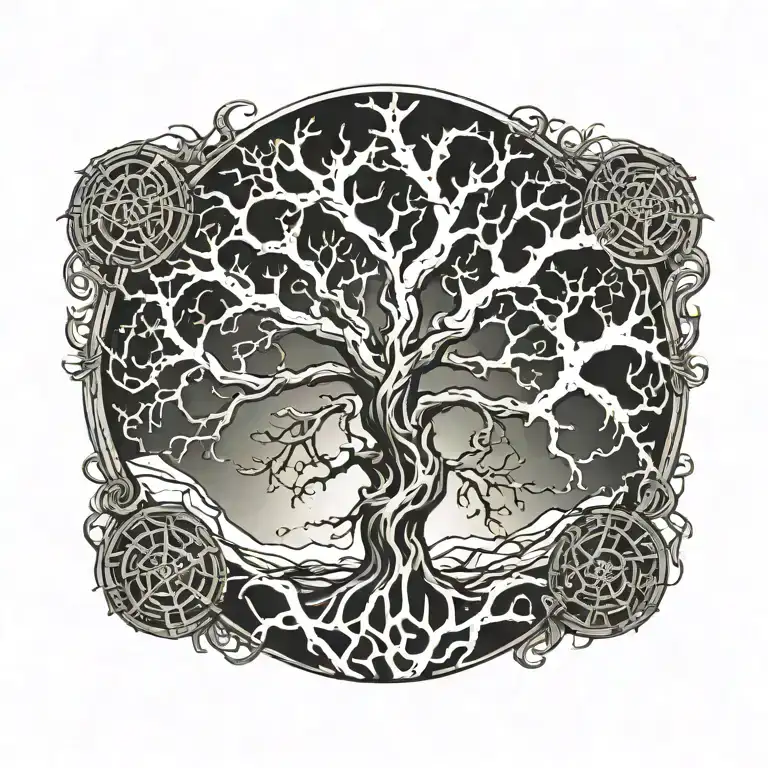 Tree Of Life Surrounded