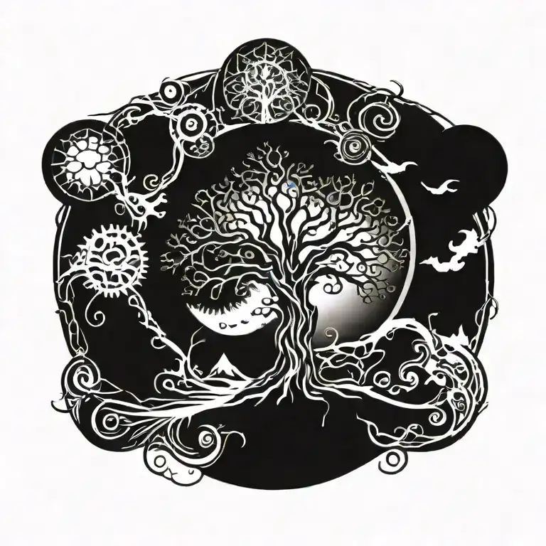 Tree Of Life Surrounded