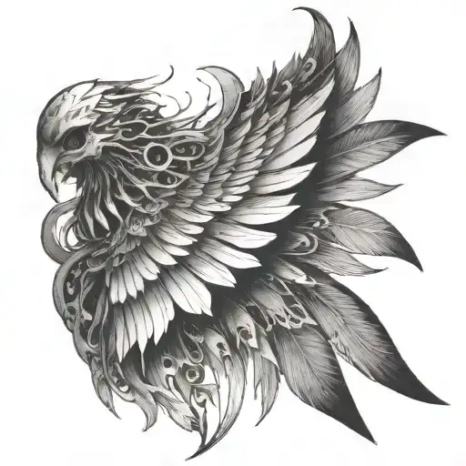 Line That Ends Up Becoming A Wing