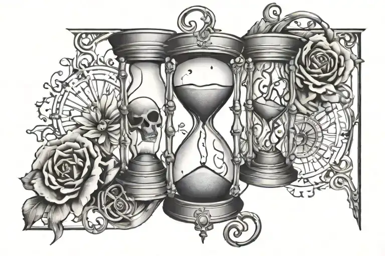 Infertility Baby Hourglass Time