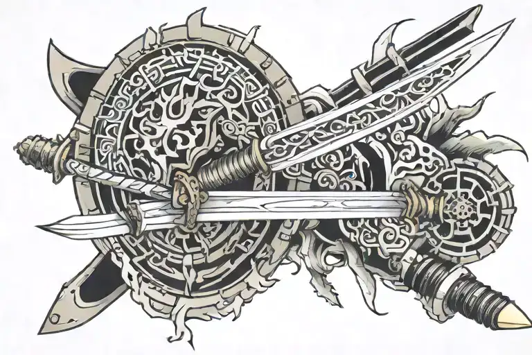 Broken Samurai Katana