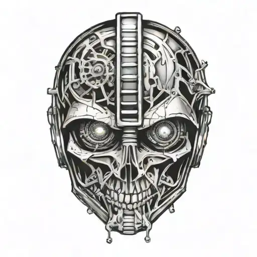 Half Darth Vader Half Joker Dead