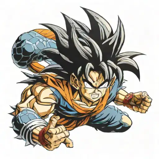 Son Goku From Dragon