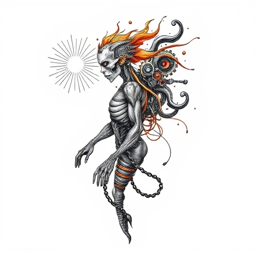 Fireworks Tattoo idea